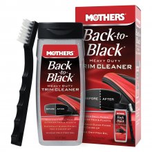 Mothers Kit Back to Black Trim Cleaner Renova Plásticos, 6141 (2 itens)