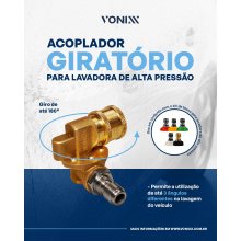 Vonixx Adaptador Giratório para Lavadora de Alta Pressão